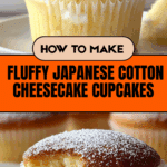 Fluffy Japanese Cotton Cheesecake Cupcakes You Must Try Recipe