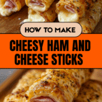Cheesy Ham and Cheese Sticks Recipe
