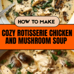 Comforting Rotisserie Chicken and Mushroom Soup Recipe