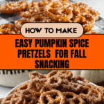 Pumpkin Spice Pretzels Recipe