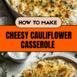 Cheesy Cauliflower Casserole Recipe