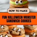 Cute Monster Sandwich Cookies Recipe