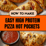 High Protein Pizza Hot Pockets – Guilt-Free Flavor Awaits Recipe
