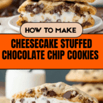 Cheesecake Stuffed Chocolate Chip Cookies Recipe