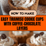 Tiramisu Cookie Cups Recipe